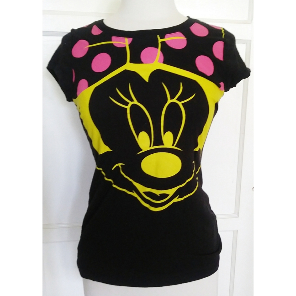 Disney Minnie Mouse black t-shirt